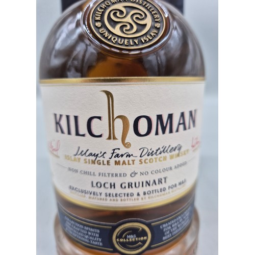 96 - Bottling of Kilchoman Islay Single Malt Scotch Whisky. With box. 70cl.