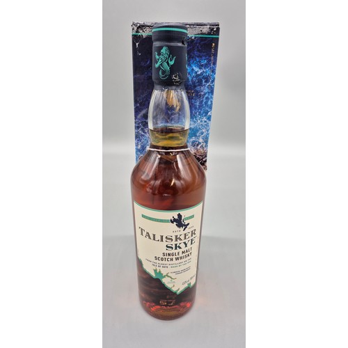 114 - Bottling of Talisker Skye Single malt Scotch Whisky. 700ML. Comes with box.