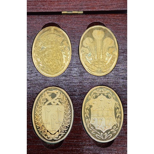 64 - Cased Silver hallmarked ingot set 