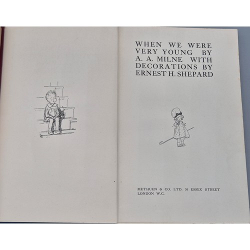 76 - A.A. Milne 
Three First edition books; 
