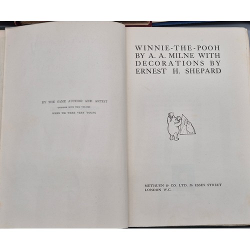 76 - A.A. Milne 
Three First edition books; 