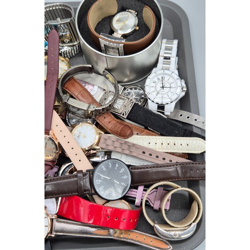 62 - A Tray filled with mixed watches; Sekonda, Casio and many more makes.