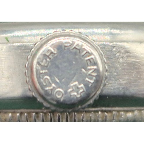 59 - Vintage Swiss Oyster [possibly Rolex] Gent's wrist watch, comes with a leather strap. Sweeping movem... 