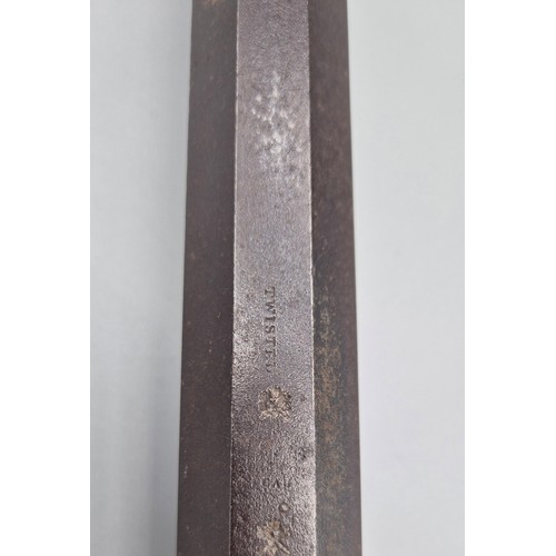 101 - Antique London Cap Gun Barrel with Foundry markings [84cm length]