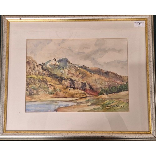 161 - Douglas Matthews 
Original watercolour titled 