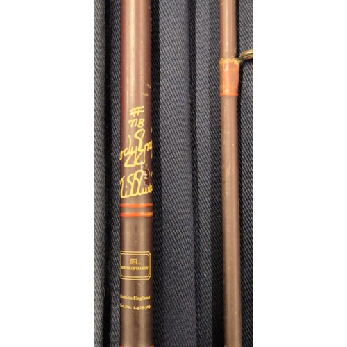 296 - House of Hardy Two piece fly rod; #718 Hardy Graphite Stillwater. 305cm- comes with Hardy Bag.