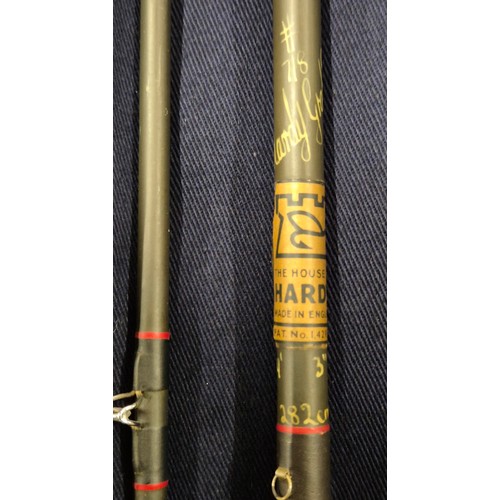 476 - Hardy Bros. two piece fly rod; #718 Hardy Graphite 9' 3