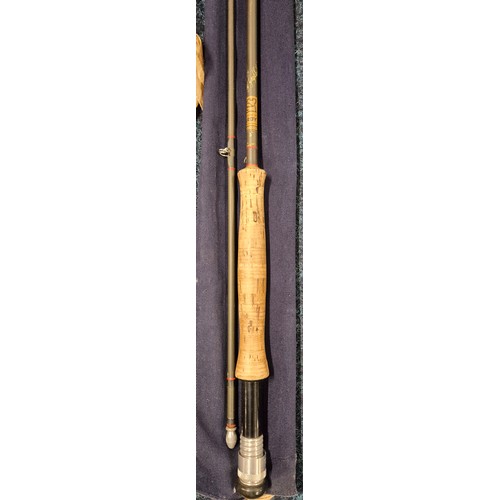 476 - Hardy Bros. two piece fly rod; #718 Hardy Graphite 9' 3