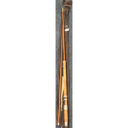 416 - M.K.B Two piece rod with bag; 9'. 1 1/2 oz.