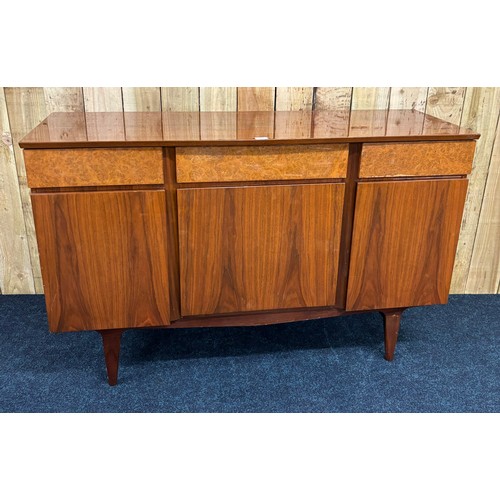 321 - Mid century Meredew rosewood 3 drawer, 3 door sideboard, [88x139x48cm]