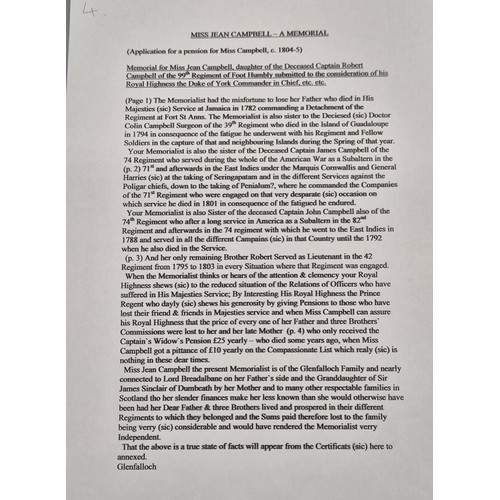 120 - Papers relating to the Campbell family, Earls of Breadalbane.
The following documents were the prope... 