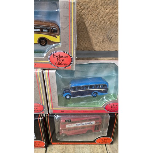 365 - A Collection of Bus models; 1.76 scale exclusive first edition, East Midlands, London bus,  Boac bus... 