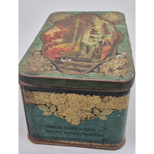 92 - Vintage Sharp's Imperial Toffee tin containing a large collection of British coinage. One Pennies, C... 