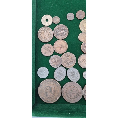 77 - A Collection of antique coinage; 1813 Birmingham three Pence-One Pound Note payable at the workhouse... 