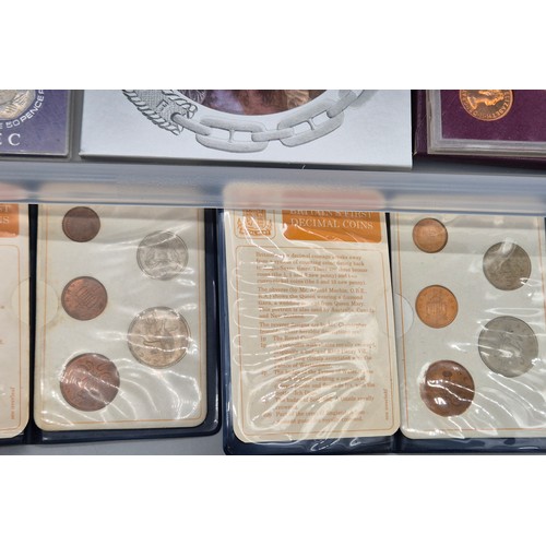 51 - A Tray of mixed British coinage; Isambard Kingdom Brunel coin set, Coinage of Great Britain 1970 and... 