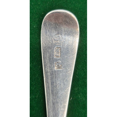 64 - Circa 1800's Scottish Provincial tea spoon. Produced by John Keith Banff.