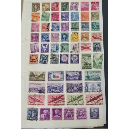 319 - Album containing a large quantity of mixed world stamps.