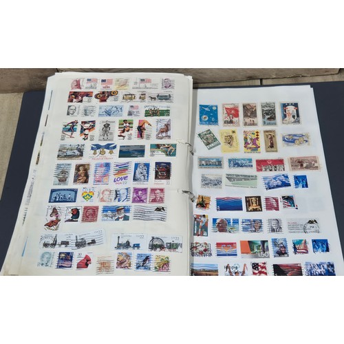 319 - Album containing a large quantity of mixed world stamps.