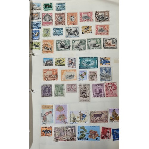 319 - Album containing a large quantity of mixed world stamps.