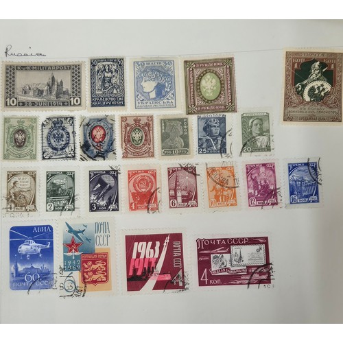 319 - Album containing a large quantity of mixed world stamps.