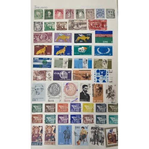 319 - Album containing a large quantity of mixed world stamps.