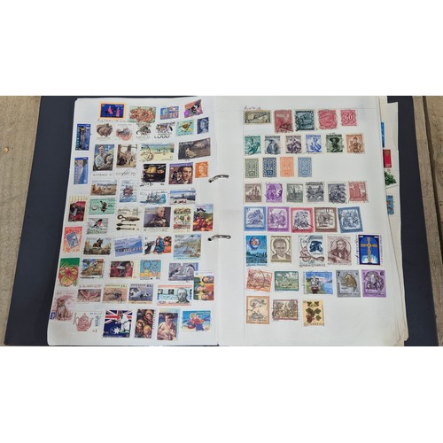 319 - Album containing a large quantity of mixed world stamps.