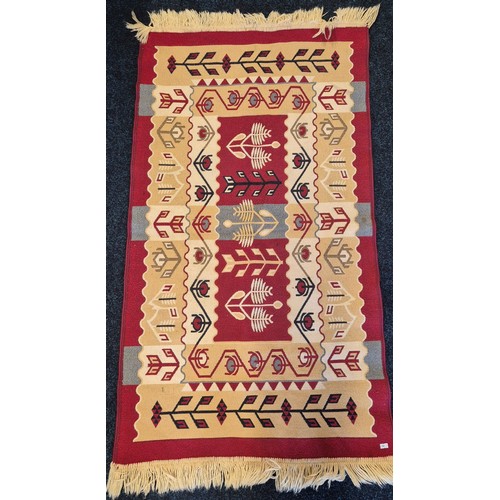 525 - Turkey made Kilim rug. [150x78cm]