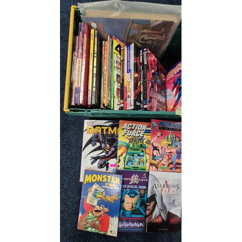 222A - Crate of vintage children's annuals; Ruby's Spears 