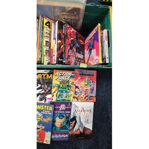 222A - Crate of vintage children's annuals; Ruby's Spears 