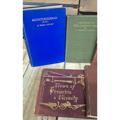 456 - A collection of Fife related vintage books; The Story of Lomond Vale by W. Hogarth Turnbull, History... 