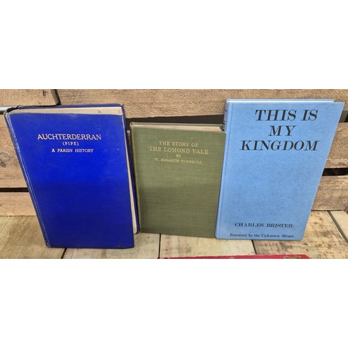 456 - A collection of Fife related vintage books; The Story of Lomond Vale by W. Hogarth Turnbull, History... 