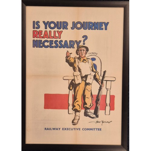 207 - A Reprinted 1950s poster 