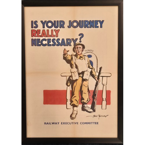 207 - A Reprinted 1950s poster 