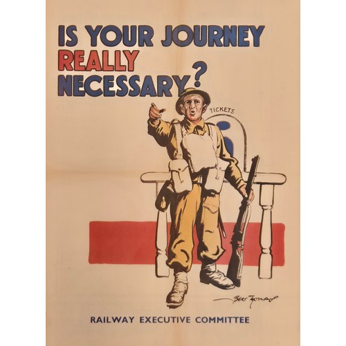 207 - A Reprinted 1950s poster 