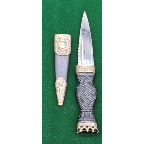 13 - Two antique Scottish Sgian Dubh's