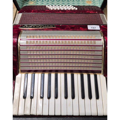 157 - Boxed Worldmaster accordion