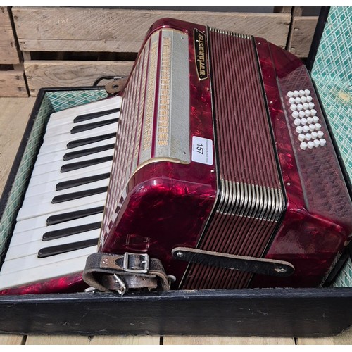 157 - Boxed Worldmaster accordion