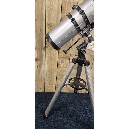 418 - Celestron telescope on stand with accessories