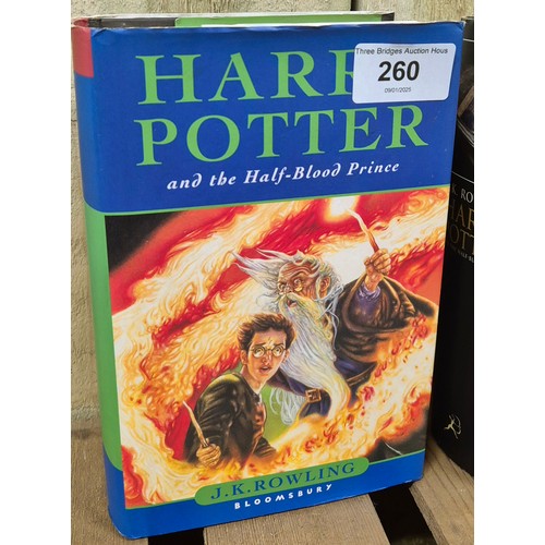 260 - Two 1st edition Harry Potter and the Half Blood Prince books by J.K.Rowling. Bloomsbury.