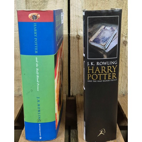 260 - Two 1st edition Harry Potter and the Half Blood Prince books by J.K.Rowling. Bloomsbury.