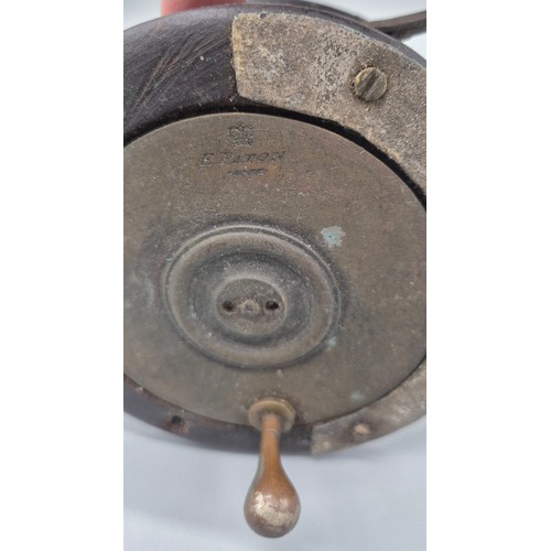 118 - Antique Fly Fishing reel. Produced by E.PATON of Perth.