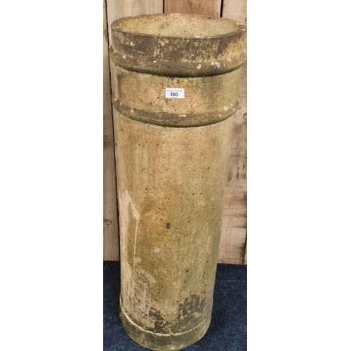 360 - Large Chimney pot. [91cm high]