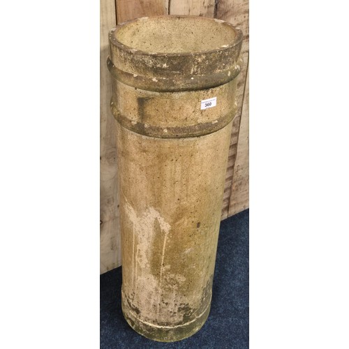 360 - Large Chimney pot. [91cm high]