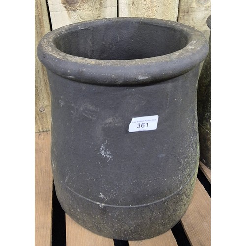 361 - Pair of small chimney pots. [30cm high]