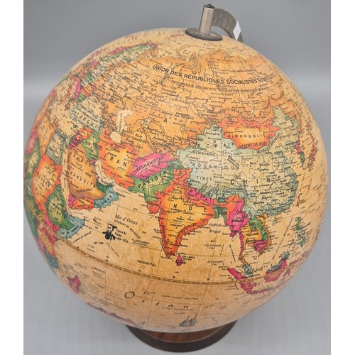 243 - Danish table top globe. [42cm high]