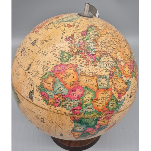 243 - Danish table top globe. [42cm high]