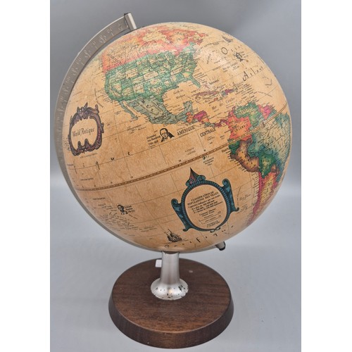 243 - Danish table top globe. [42cm high]