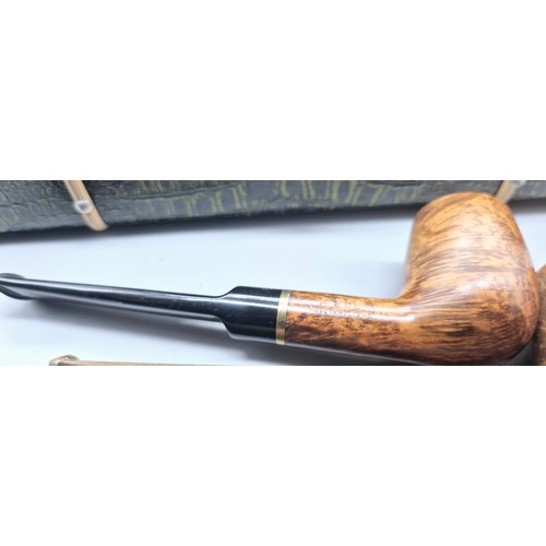 207 - Five various smoking pipes; Sherlock Holmes antique collection, ROPP, Rattray Perth, Orlik and Big P... 