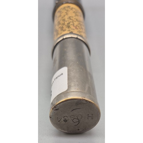 208 - Vintage Cylindrical calculator by Otis Kings Patent. [25.5cm length]