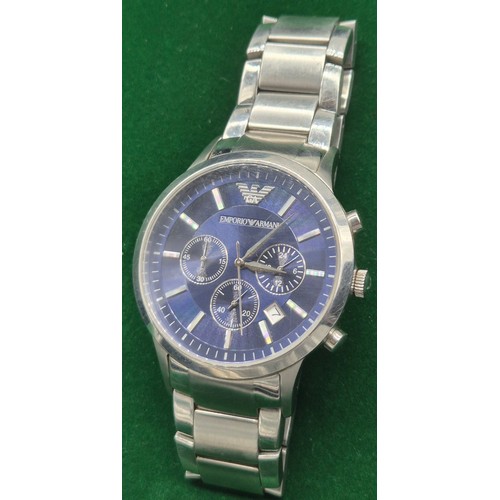 13 - Gent's Emporio Armani AR-2448 111104 Watch.